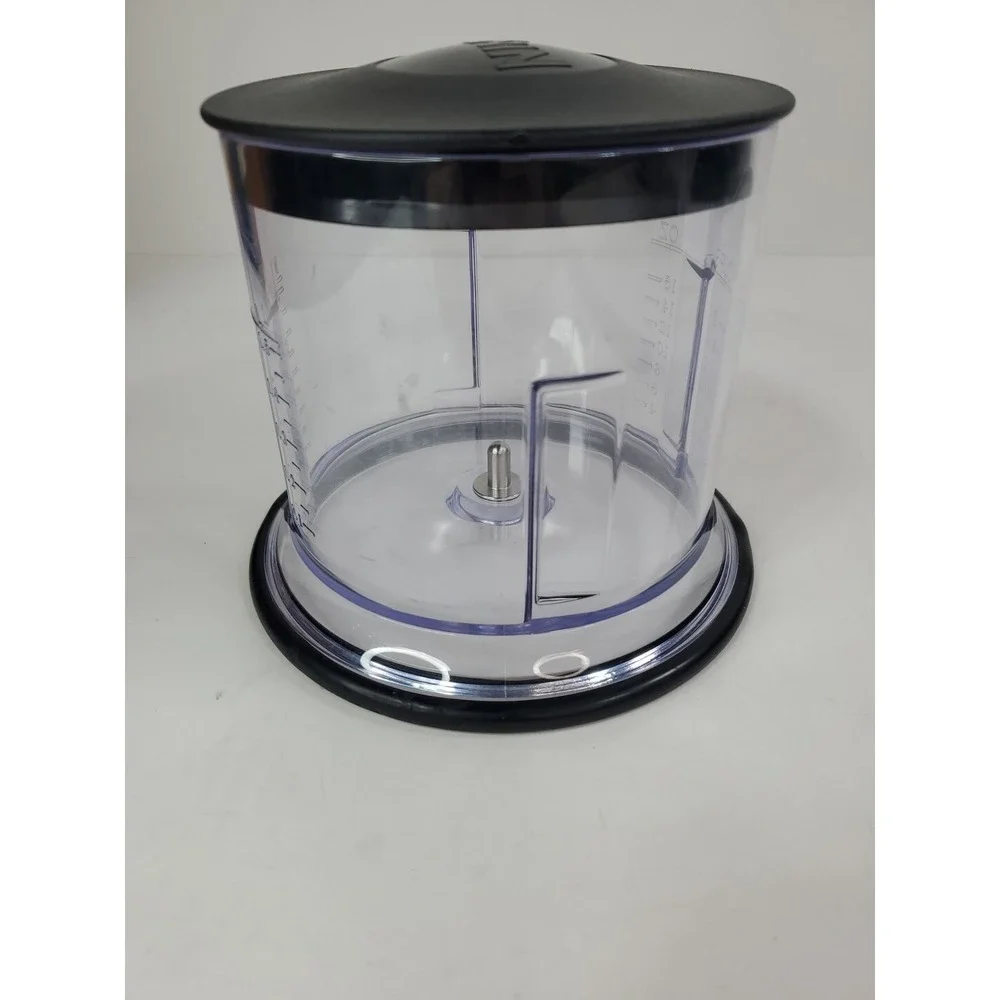 Ninja Master Prep Professional Replacement 16 oz Two Cup Bowl W/ Lid QB1005